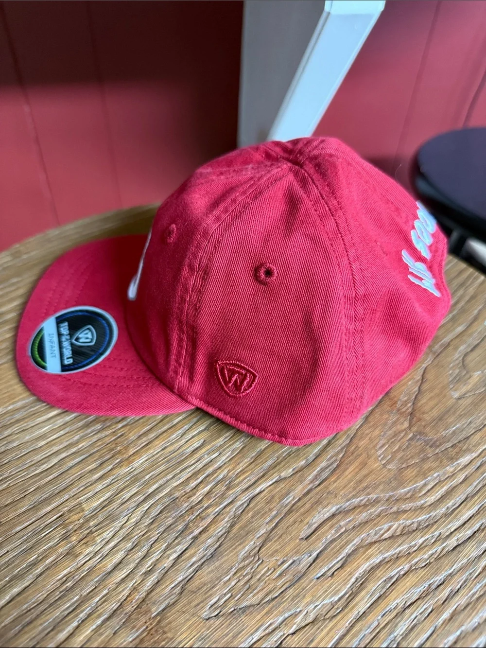 Top of the World Infant Red Baseball Hat